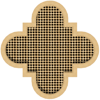 Mosaic House Moroccan tile Demko M11_F1 wood, mosharabi,  mashrabiah, mosharabia, mousharabieh, screen 